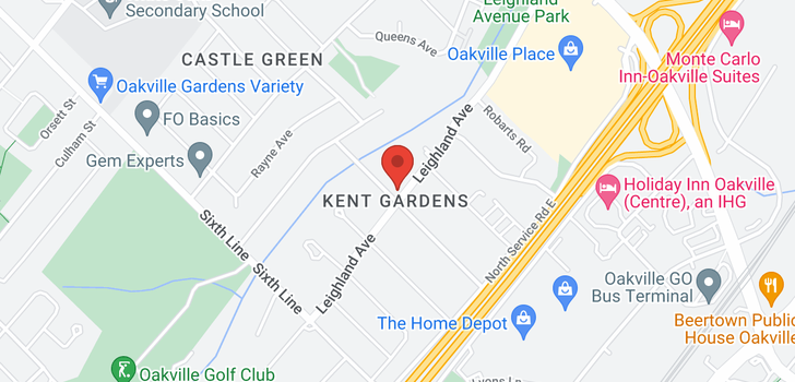 map of 1099 Kent Ave